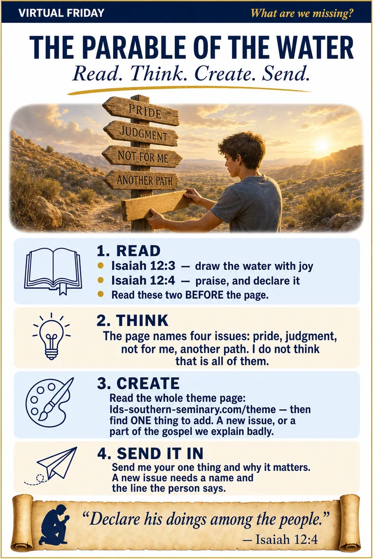 Card 0: VIRTUAL FRIDAY — Read. Think. Create. Send.